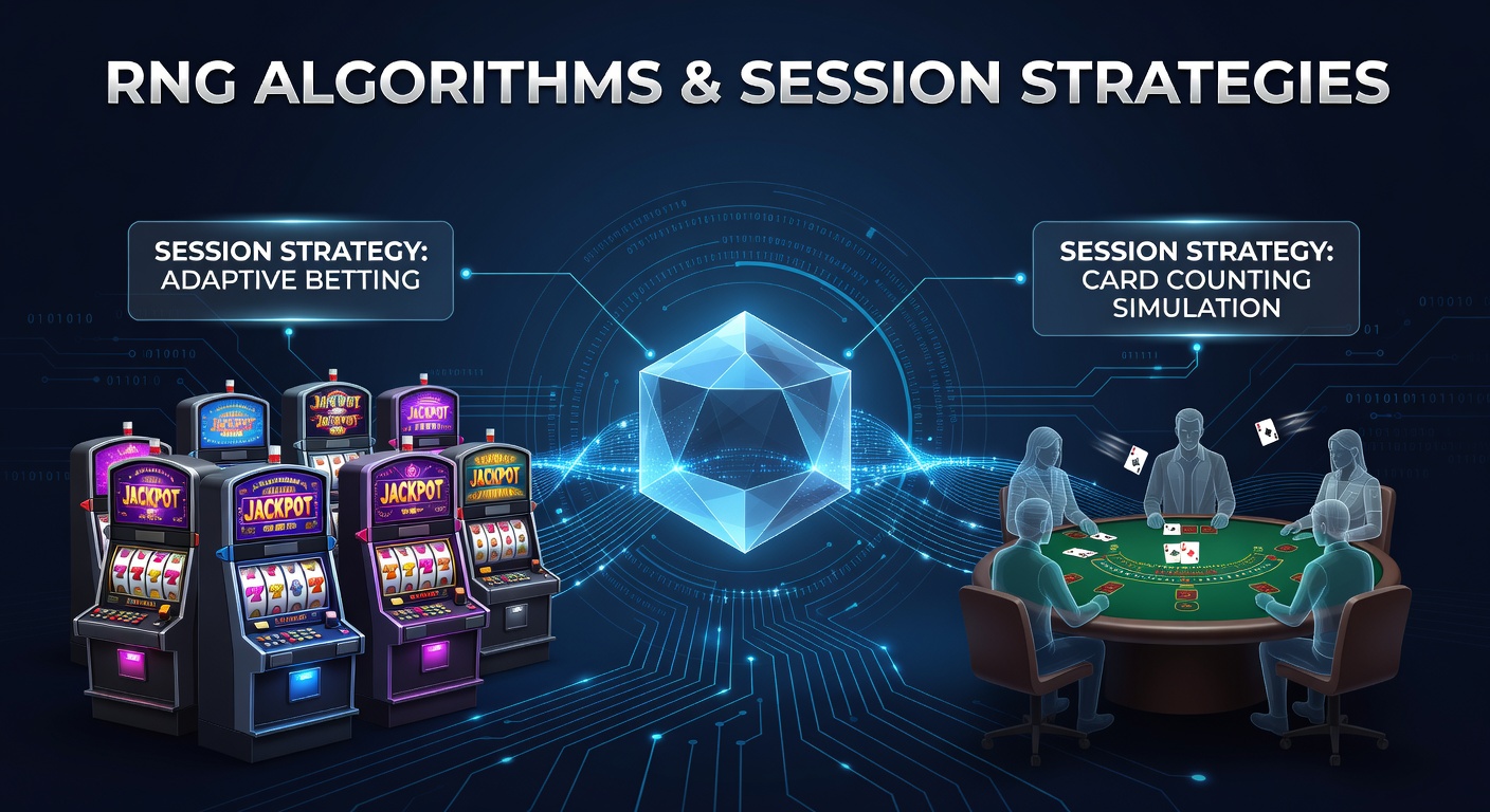 Diagram illustrating RNG sequence generation in digital slot machines and virtual table games