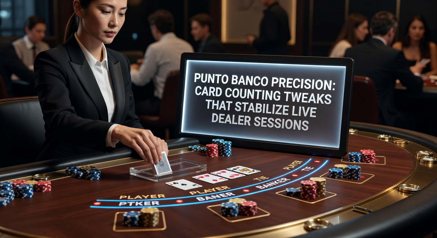 Close-up of a live dealer shuffling a multi-deck shoe in a Punto Banco game, highlighting card edges for counting precision